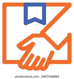 illustration of a icon delivery