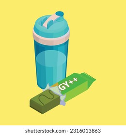 illustration icon design isolated vector symbol object drink glass cimonyet