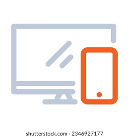 illustration of a icon device 