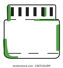 illustration of a icon device