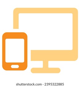 illustration of a icon devices