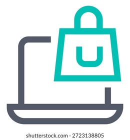 illustration of a icon ecommerce