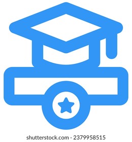 illustration of a icon education