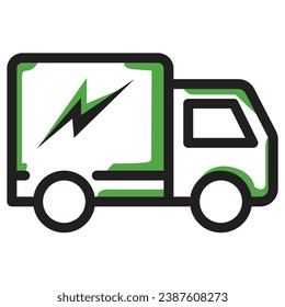 ilustración de un icono eléctrico
