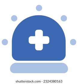 ilustración de un icono Luz de emergencia 