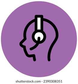 illustration of a icon expert support