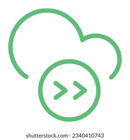 illustration of a icon fast delivery 