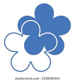 illustration of a icon flower 