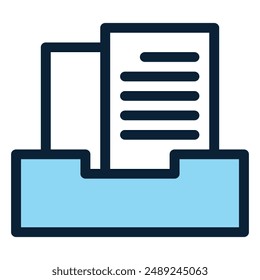 illustration of a icon folder