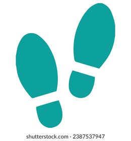 illustration of a icon foot