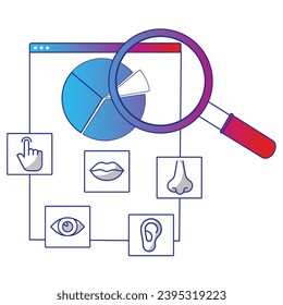 illustration of a icon formular