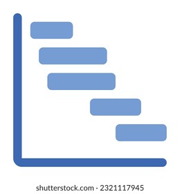 ilustración de un gráfico de icono