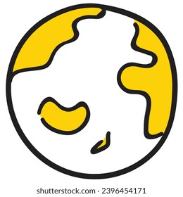 ilustración de un icono global