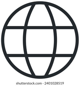 ilustración de un icono global