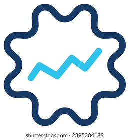 illustration of a icon graph