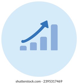 illustration of a icon growth 