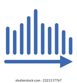 illustration of a icon Histogram 