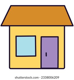 illustration of a icon home 