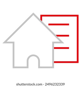 illustration of a icon home