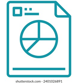 illustration of a icon home reporting 
