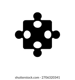 ícone de ilustração imagem de design de quebra-cabeça