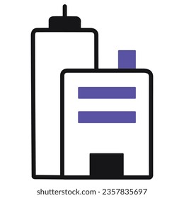 illustration of a icon industry 
