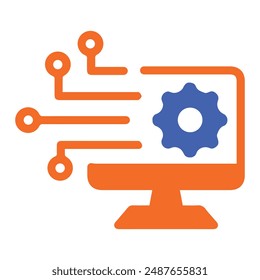 illustration of a icon intergration