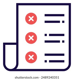 ilustración de una Factura de iconos