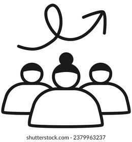 illustration of a icon lead