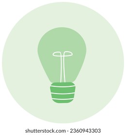 illustration of a icon light 