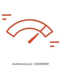 illustration of a icon lightweight 