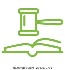 illustration of a icon litigation