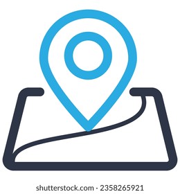 illustration of a icon location 
