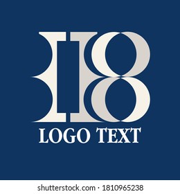 plantilla de logotipo de icono de ilustración. Pasos 10