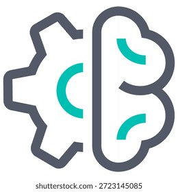 Ilustración de un icono de aprendizaje automático