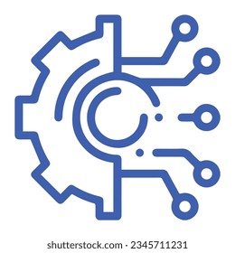 ilustración de una administración de iconos 