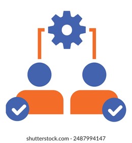illustration of a icon management