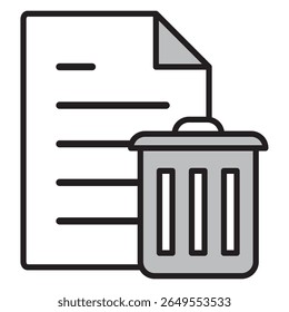 Illustration Icon Material : Business Document File