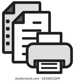 Ícone de Ilustração Material: Arquivo de Documento Comercial