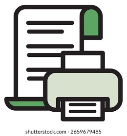 Ícone de Ilustração Material: Arquivo de Documento Comercial