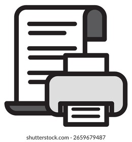 Ícone de Ilustração Material: Arquivo de Documento Comercial
