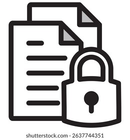 Illustration Icon Material ： Document File