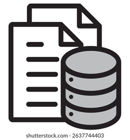Illustration Icon Material ： Document File