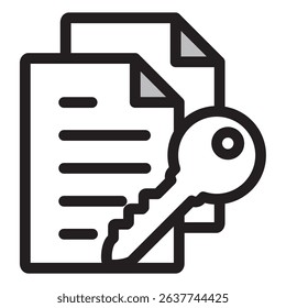 Illustration Icon Material ： Document File