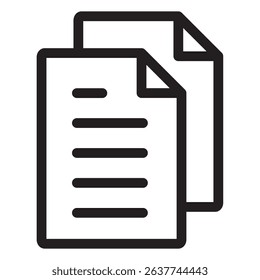 Illustration Icon Material ： Document File