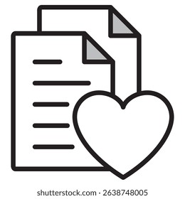 Illustration Icon Material : Document File