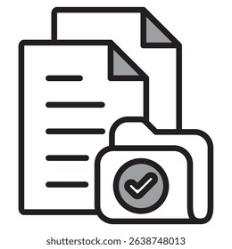 Illustration Icon Material : Document File