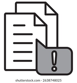 Illustration Icon Material : Document File