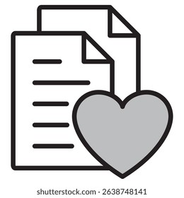 Illustration Icon Material : Document File