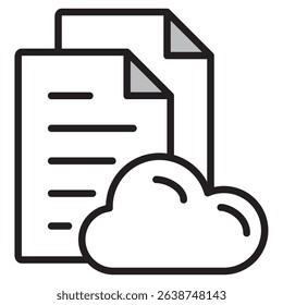 Illustration Icon Material : Document File